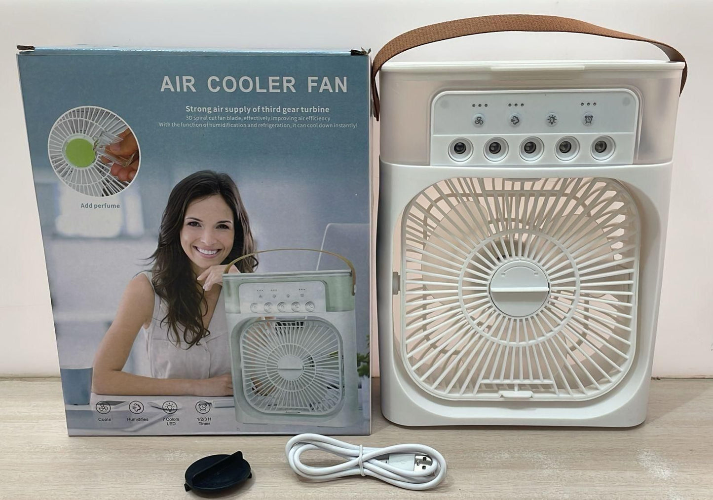 USB Air Cooler Fan | Portable Electric Fan