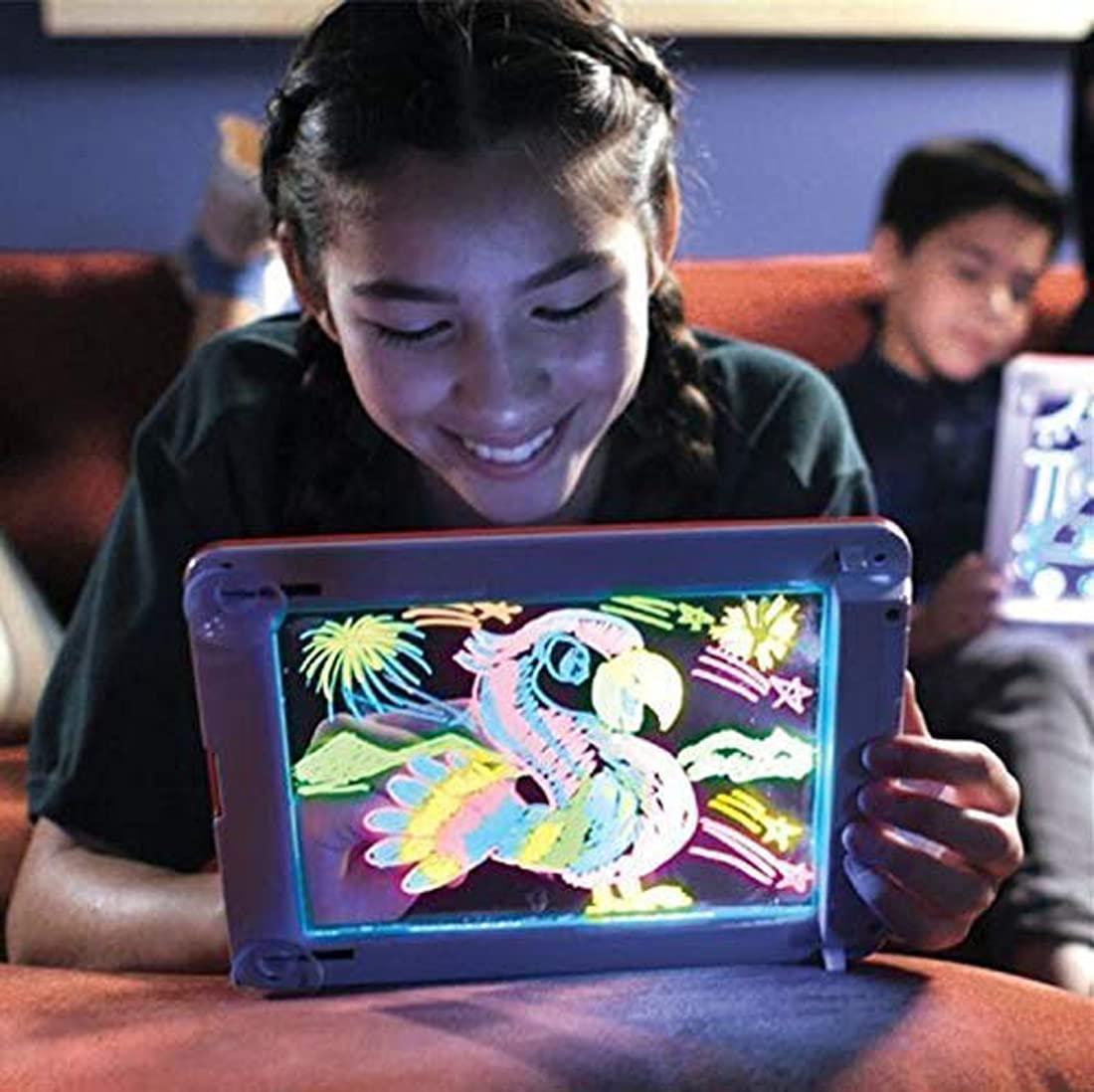 Magic Sketch Drawing Pad | Light Up LED Glow Board