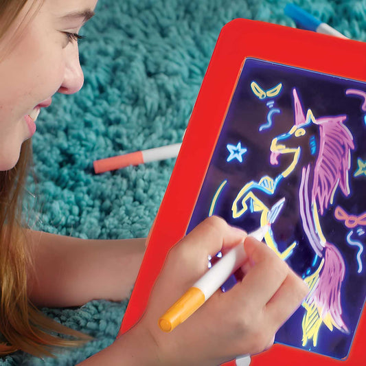 Magic Sketch Drawing Pad | Light Up LED Glow Board